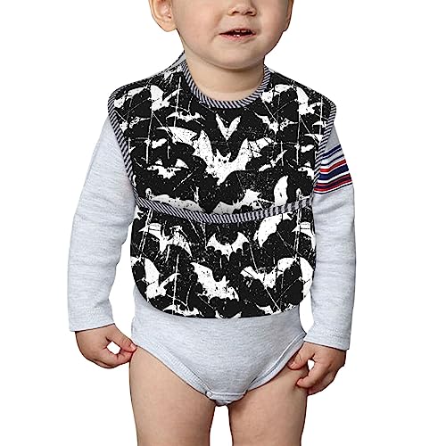 Bibs Cute Baby Stuff 2Packs for 6-24 Months Waterproof Washable Fabric4