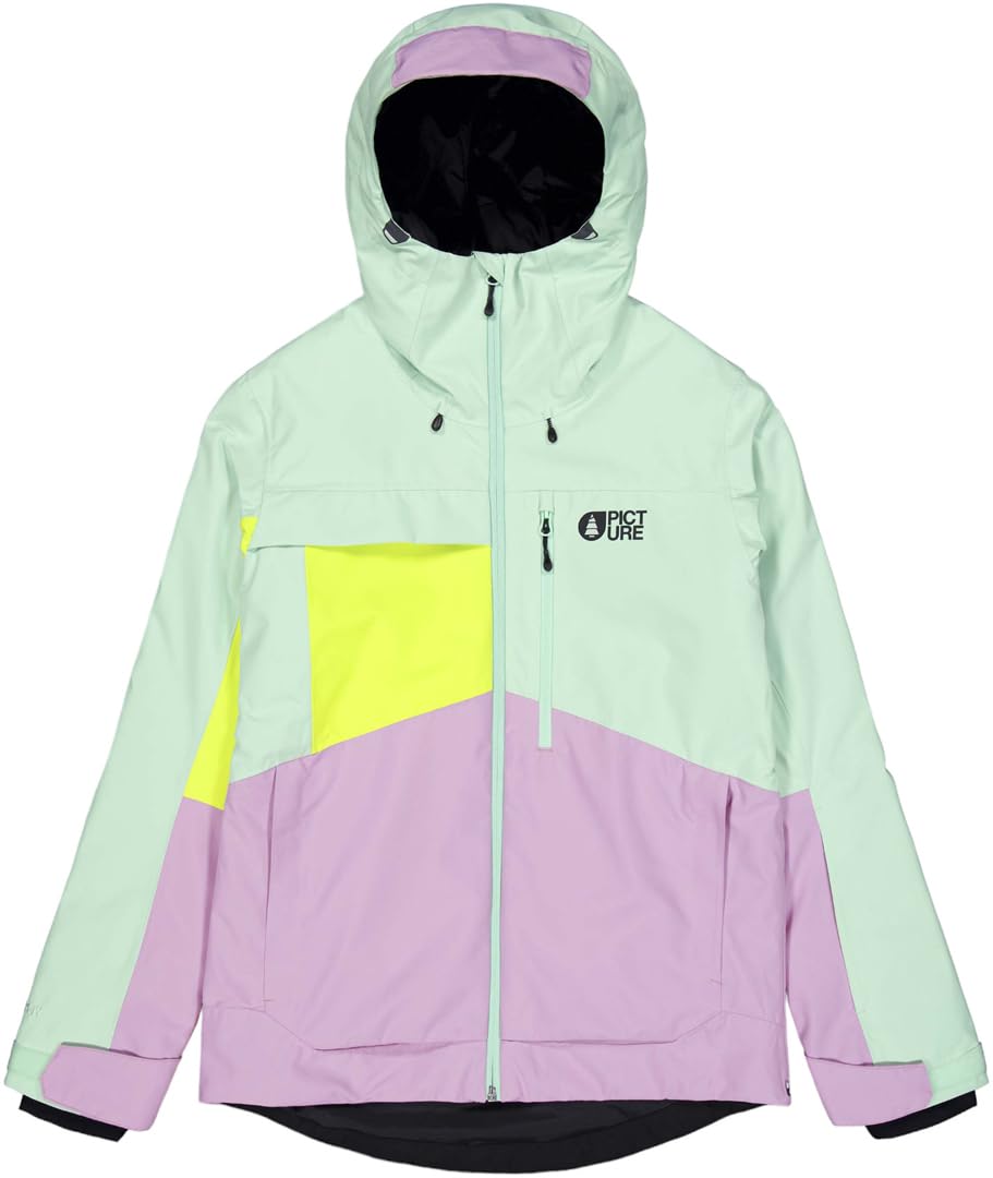 PICTURE SEEN Jacket 2025 Silt Green Acidlime Orchid