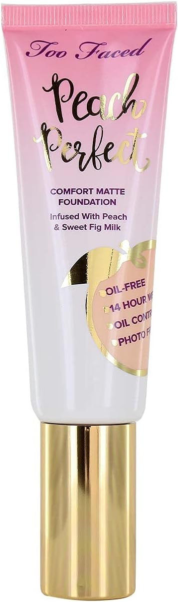 Too Faced Peach Perfect Comfort Matte Foundation - Marshmallow