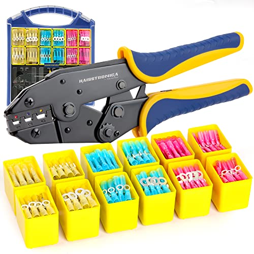 Haisstronica HX1354 380Pcs Marine Grade Heat Shrink Wire Connectors Set thumb #5