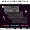 Keychron K2 HE Rapid Trigger Wireless Custom Keyboard with Hall Effect Gateron Double-Rail Magnetic Switch, 2.4 GHz QMK Bluetooth 5.2 RGB Compatible with Mac Windows Linux (Aluminum + Wood)