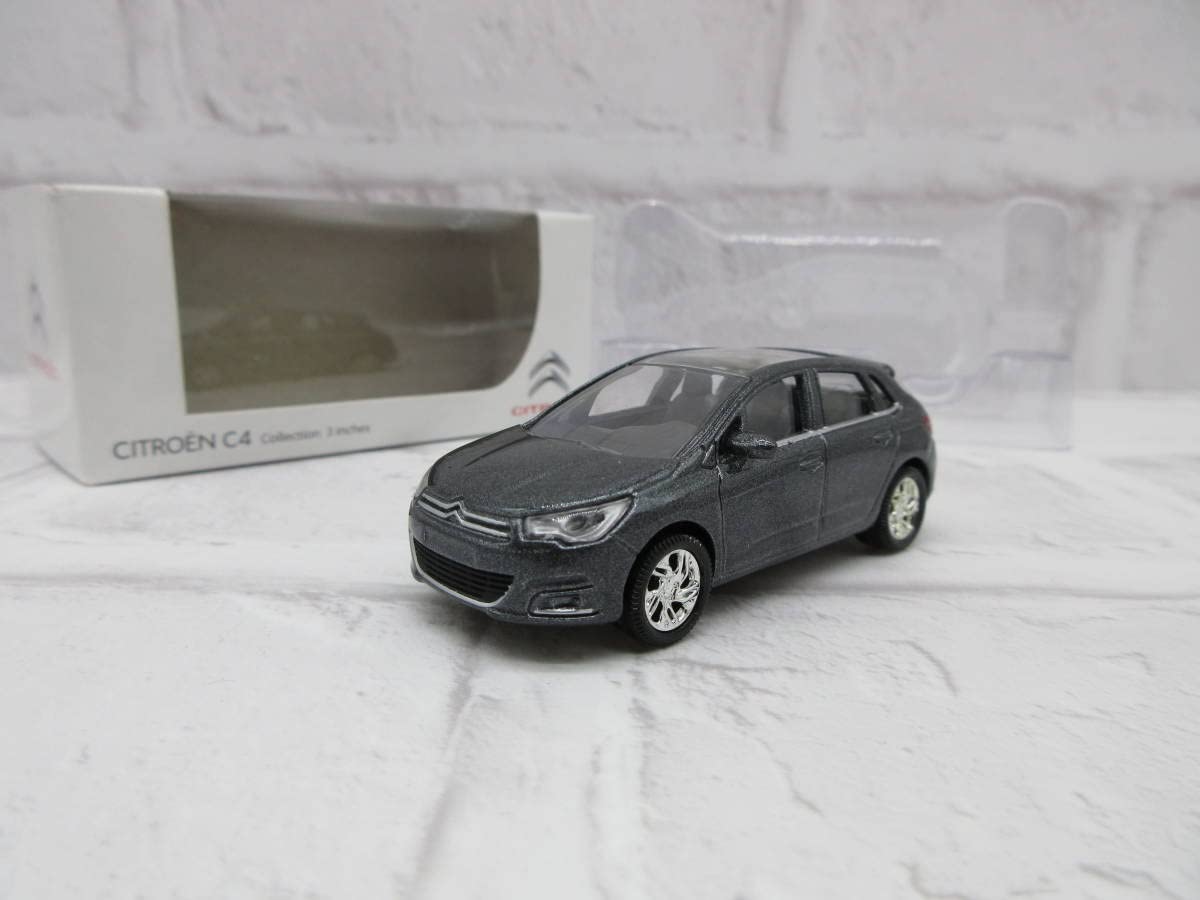 Amazon | 1/64 ミニカー シトロエン CITROEN C4 グレー ノレブ 非売品