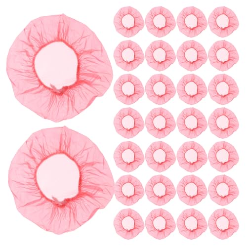 BELLIFFY Fundas Protectoras Antipolvo para Detector de Incendios, Plástico Resistente Rojo 1,5 Mm X 10 Cm, Pack de 50 Unidades, Cubiertas para Sensores de Humo en Hogar, Cocina y Oficina