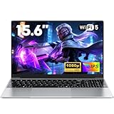 NIAKUN 15.6 Inch Gamer 2026 Laptop i5-7Y54 Processor (1.2 to 3.2 Ghz), 16GB RAM 512GB SSD Cheap Gaming Laptop Computer with Backlit Keyboard/TF Card/Touchpad/6000Mah