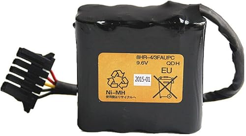 Miniatura 2 de BALOLO - Batería recargable FDK 8HR-4/3FAUPC 9.6V 4500mAh para batería Okuma Robot E5503-07E-001/MB4000 (paquete de 3)