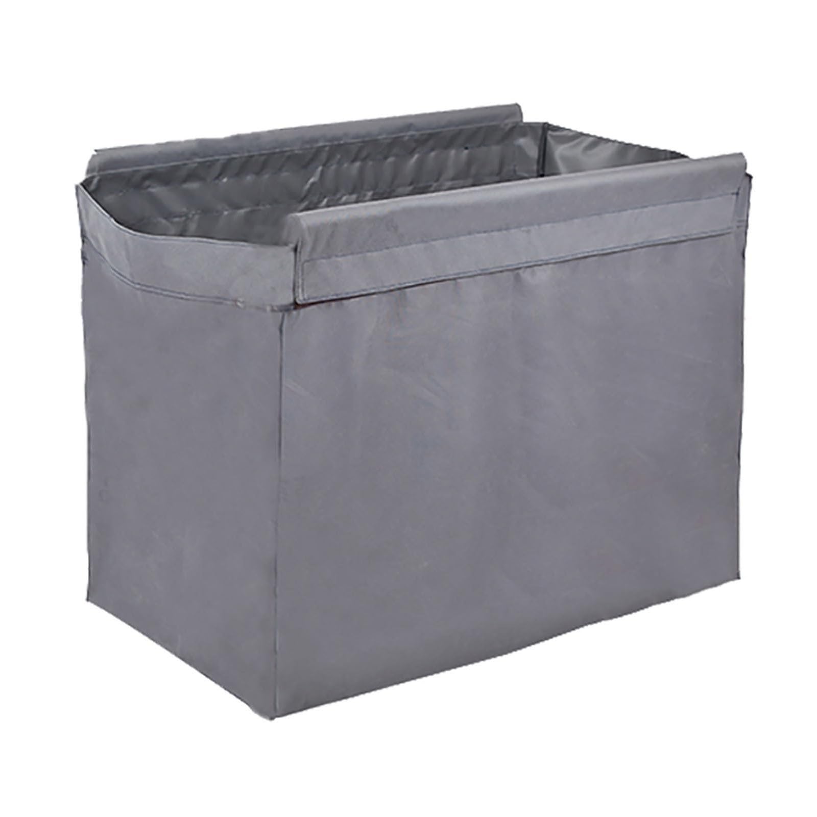 Replacement Oxford Cloth Bag For Laundry Cart, For 350-400L Folding Commercial Basket Cart Trolley Replacement Bag(Grey,80 * 52 * 67cm)