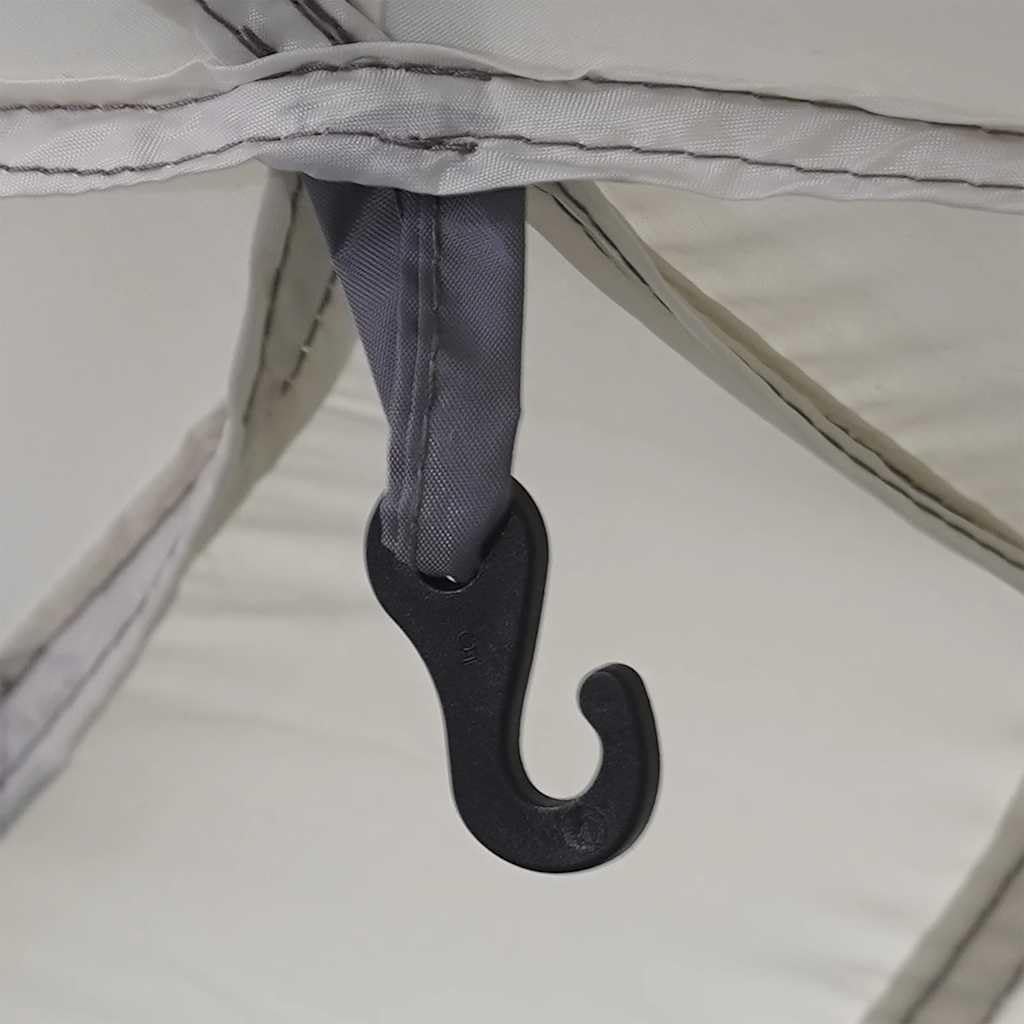 Tente de piscine avec chapiteau amovible, tente de camping imperméable pour piscines rondes jusqu'à cm, tente familiale légère et portable pour jardin et extérieur, xcm