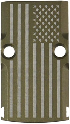 GOTICAL RMR Cover Plate for Glock 17 19 26 Cut Slides, Aluminum Black Finish disponible en Yaxa Costa Rica