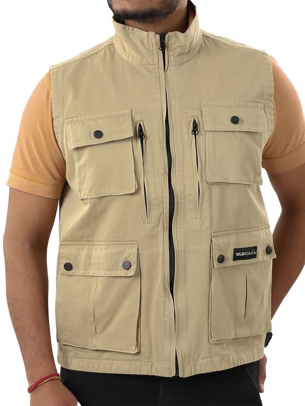 wildroar Photography Jacket- Khaki-picture-34