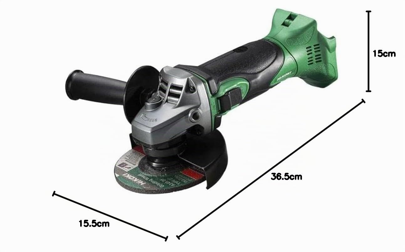 HiKOKI G18DSL2W4Z Smerigliatrice angolare 115mm 18V Unità nuda