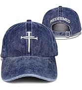 Christliche Baseballkappe Mit Kreuz & Nägel-Motiv – Verstellbar, Bestickt, Für Herren & Damen, Baumwolle