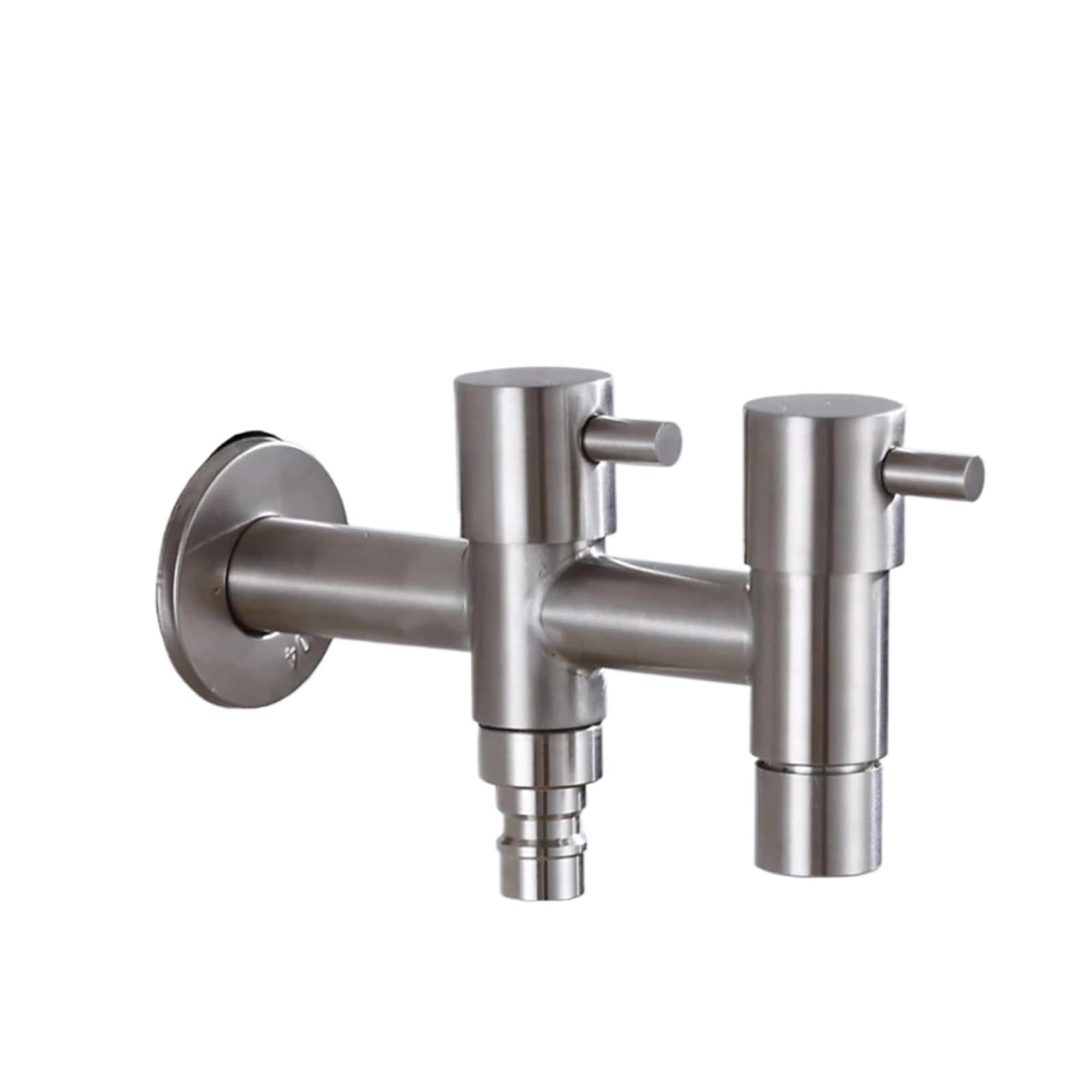Robinet en acier inoxydable 304 haut de gamme double valve pour buanderie