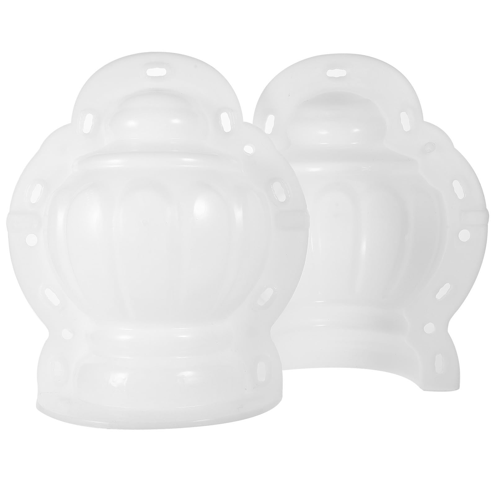 Moule colonne romaine en plastique blanc léger Luxshiny pour clôture DIY
