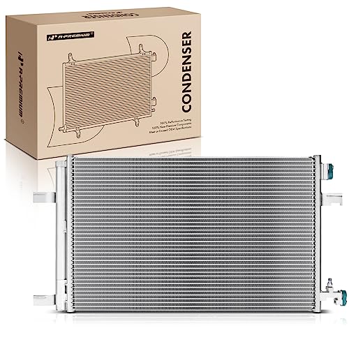 A-Premium Air Conditioning A/C Condenser Compatible with 2013 - Detailed View