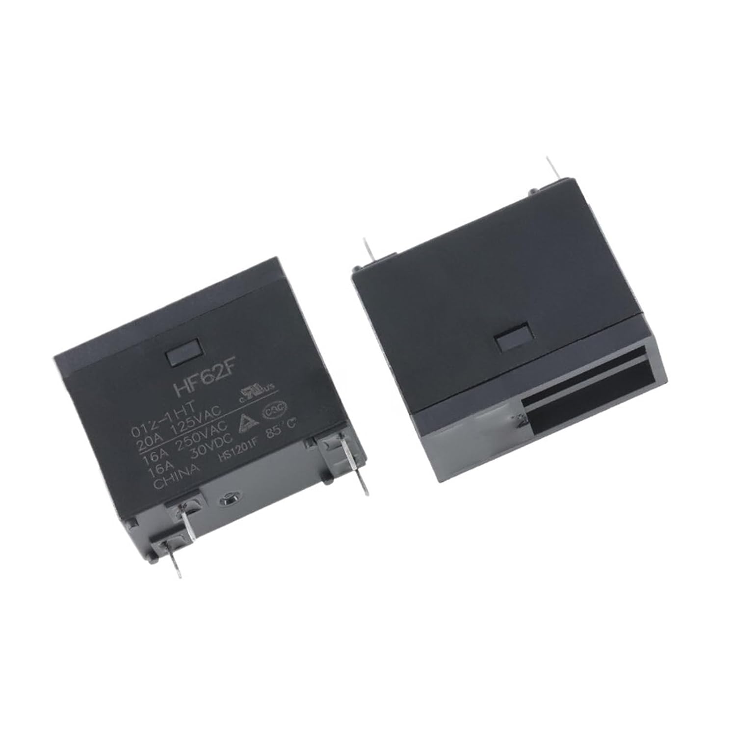 Relay JQX/HF62F-005/012/024-1HT 4-pin 16A air Conditioning Water Heater(JQXHF62F 012 1HT 4 pins 16A Set Normally Open)
