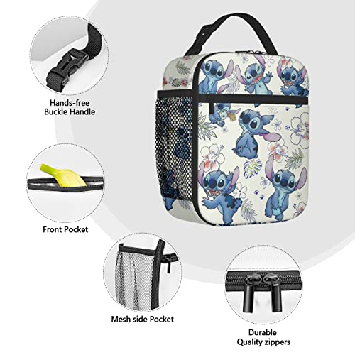 Cartoon Lunch Box Portable Lunch Bag Insulated Tote Bags Gift For Office Picnic Work Travel #TOP2