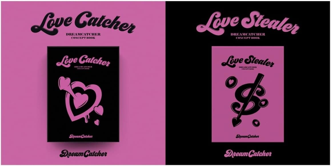 DREAMUS Dreamcatcher Concept Book Photobook+Poster On Pack+Card+Film+Sticker+Tracking Sealed (Love Catcher Version)