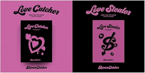 Miniatura 1 de Dreamus CONCEPT BOOK Love Catcher+Love Stealer ver. SET 8.858 x 11.929 x 1.969 in
