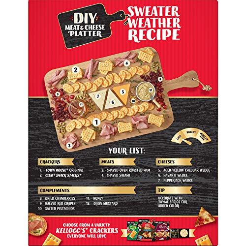 (Discontinued by Manufacturer)Keebler, Town House, Snack Crackers, Light and Buttery, Original, 13.8 oz Box - Thumbnail 6