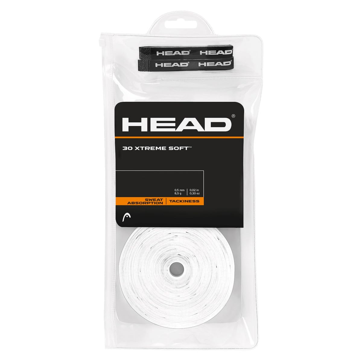 Head Xtreme Soft Overgrips Pack Of 30 White
