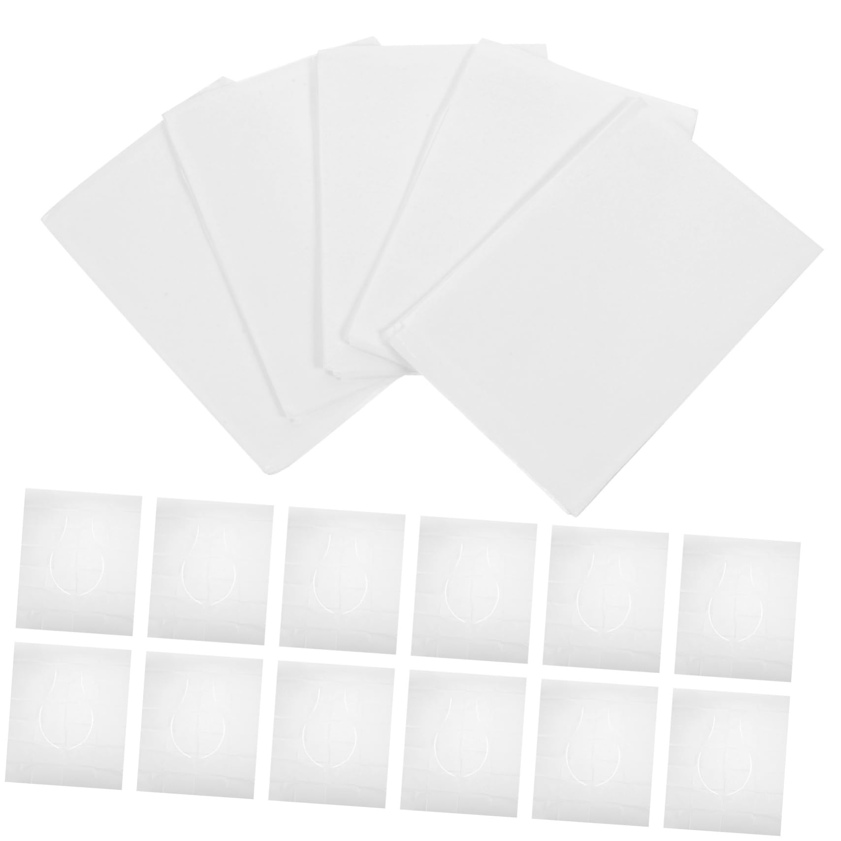 MUCKLILY Travel Pack Toilet Seat Covers 5 Disposable Portable Washable Sanitary Safe Home Outdoor Use Toilet Pads for Adults Boys and Girls