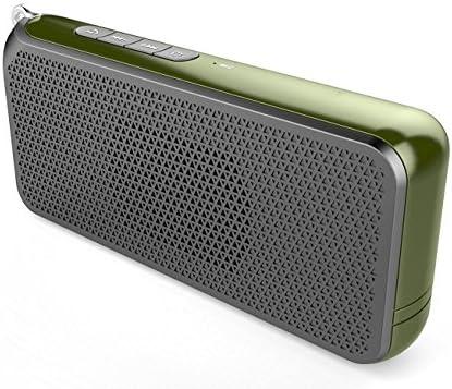 Monpos (Sport 2) Bluetooth Speaker with Built-in Mic,10W Dual-Driver, Outdoor Water Resistant IPX 4 Portable Wireless Speaker with Superior Stereo Sound, Rich Bass (SP2 Green)