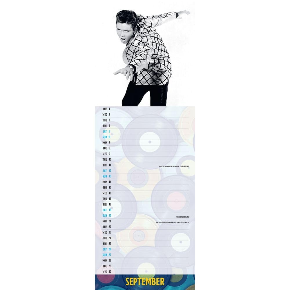 Cliff Richard Kalender 2026 – Slanke Wandkalender Met Gratis Organizer Stickers – Voor Fans En Muziekliefhebbers 5 miniatura