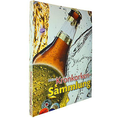 SAFE 7931 Kronkorken-Album | Sammelalbum für 100 gebrauchte Kronkorken | Geschenke zum Jahrestag für ihn | Ideale Männergeschenke zum Geburtstag | Format 300 x 380 x 6 mm
