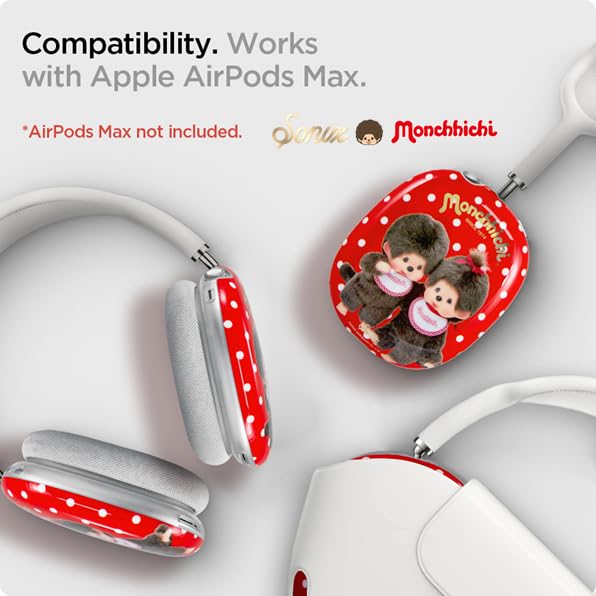 モッチッチ　Apple AirPods Max Amazon.com: Sonix x Monchhichi Protective Case Cover for AirPods