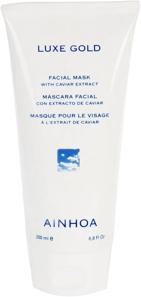 Ainhoa Luxe Gold Facial Mask, 6.8 Fluid Ounce