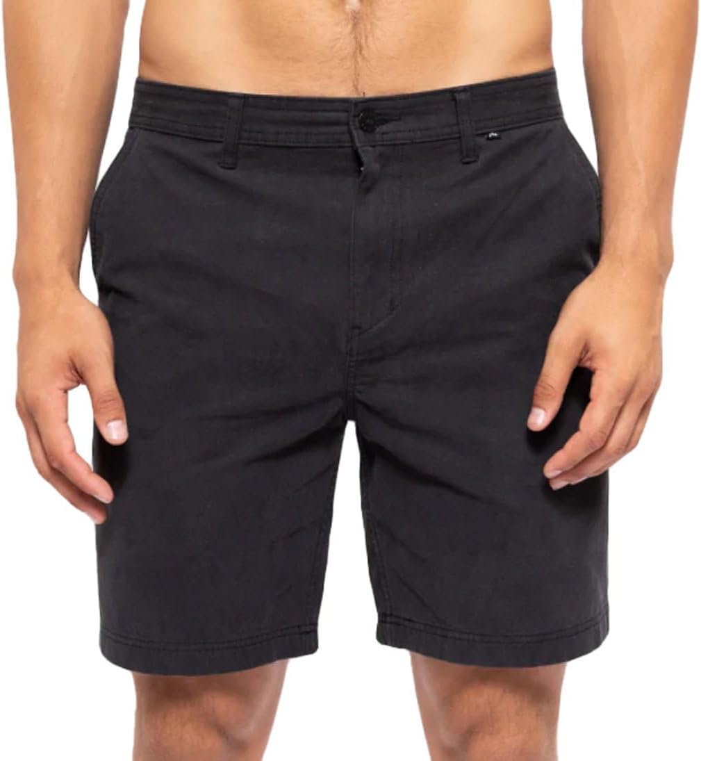 Cardiff 18" Walk Shorts - Black - 34