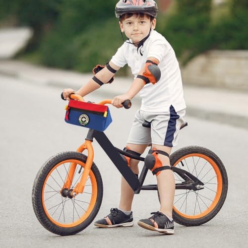 Ericetion Bike Handlebar Bag for Kids Waterproof Bike Front Frame Triangle Bag Small Bicycle Handle Bar Bag for Boys Girls MTB Road Bikes - Image 8