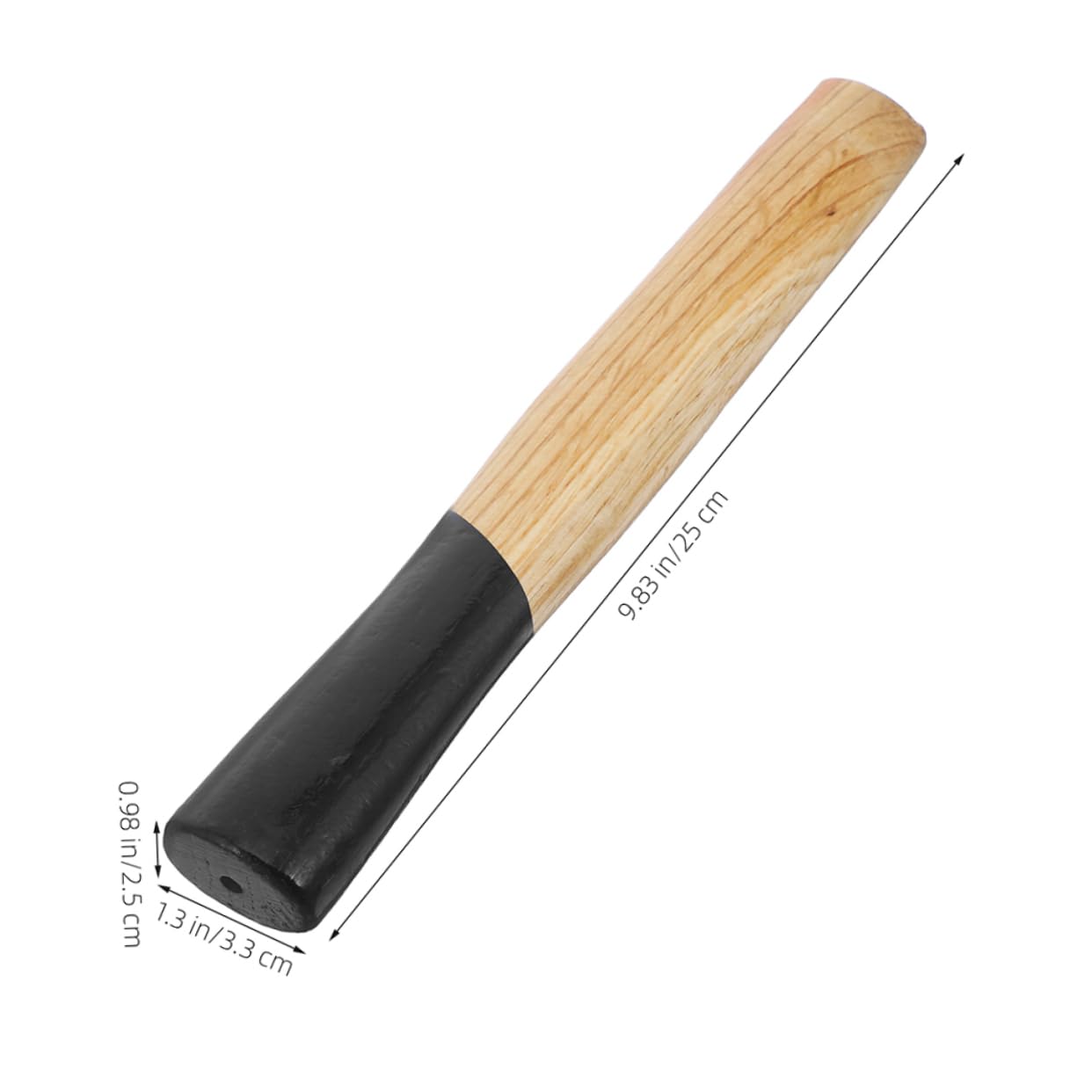 2 Pezzi Manico per Martello in Legno Resistente 800g Sostituzione Maniglia per Martello da Muratore Accessorio Utensile Manuale per Lavori Edili e Fai-da-te