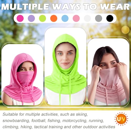 Image of Cooling Balaclava Face Mask Breathable Full Head Mask Sun Protection Neck Cover UV Face Cover for Men Women
