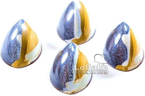 Miniatura 3 de 21 cavidades pequeña colina concha mar sofá forma policarbonato PC chocolate molde cubo hielo molde hacer dulces moldes DIY hornear cosas