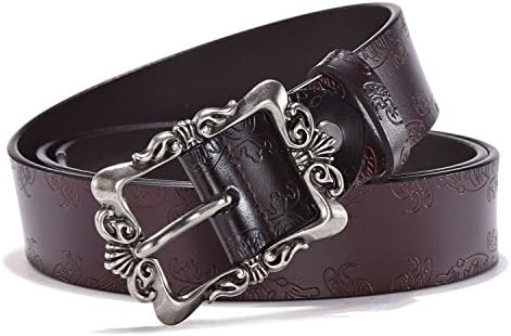 TUNGHO Genuine Leather Belts For Women 