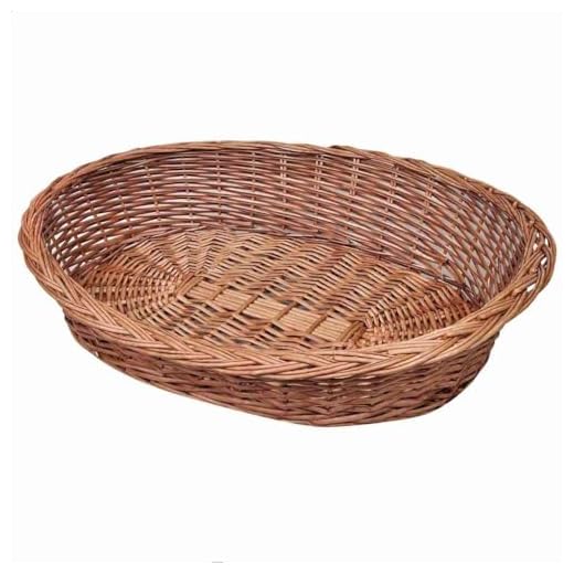vidaXL Weidenkorb 90 cm Hundebett Hundekorb Katzenkorb Schlafkorb Schlafplatz