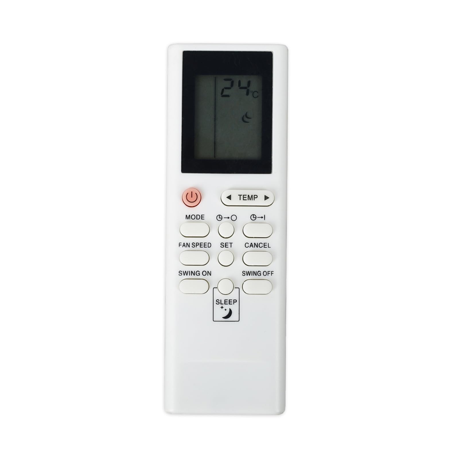 A/C Remote Control ，Compatible For Galanz， GZ-24B-E1 GZ-24A-E1 GZ-27B Air Conditioner Conditioning Controller Replacement