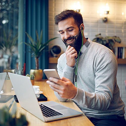 Miniatura 5 de BlueFire Auriculares para juegos con cable de 0.138in con cancelación de ruido, auriculares estéreo para juegos, auriculares deportivos electrónicos