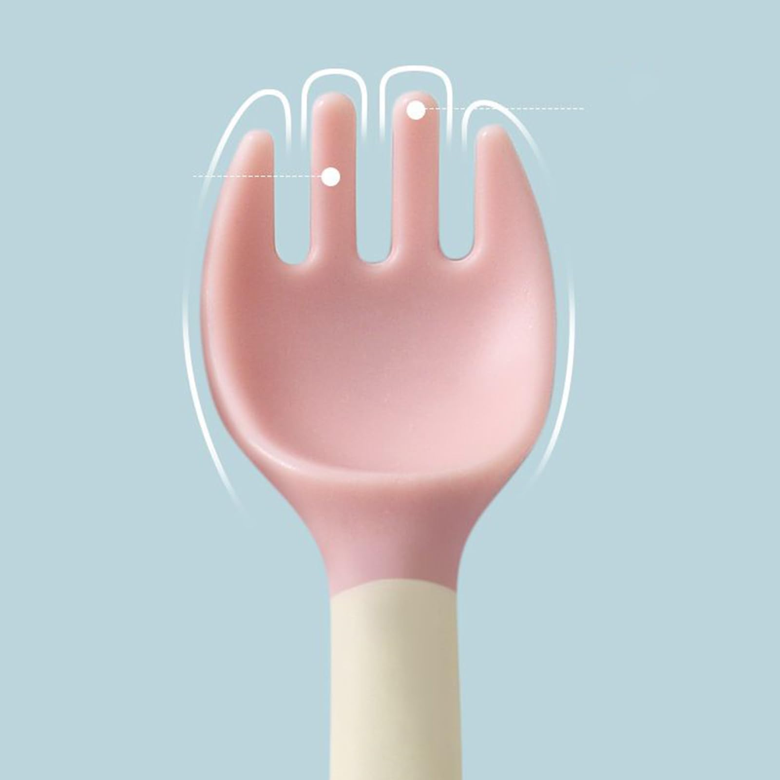 Set De Fourchette Et Cuillère Pour Bébé - Couverts Premiers Ustensiles Sevrage Alimentaire