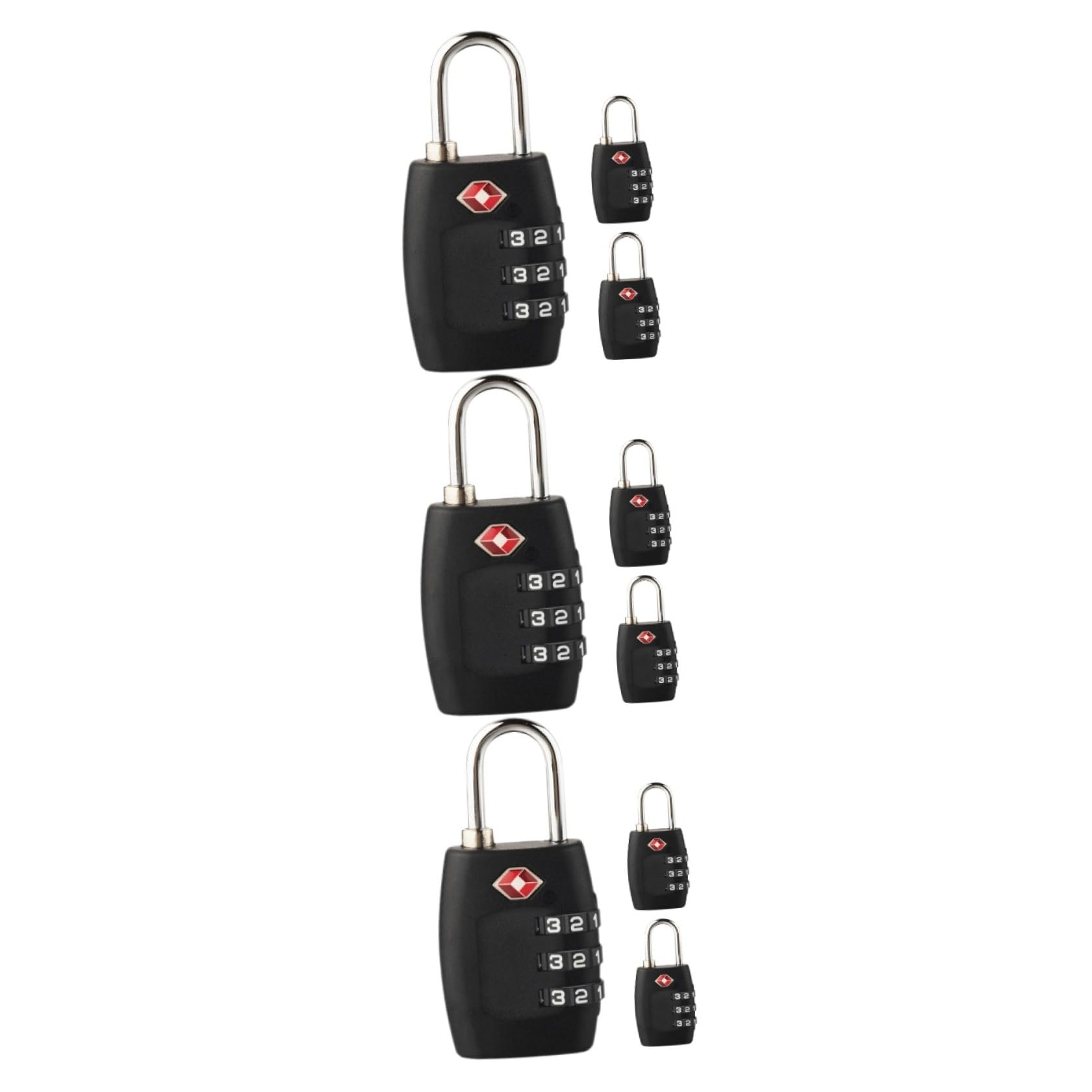 Angoily 9pezzi Serrature Combinazione Per Valigie Per Facili Usare e Personalizzabili Adatte Per e Borse