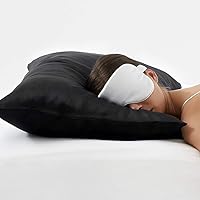 Vista 6 de NTBAY - Fundas de almohada de satén con cremallera, súper suaves y lujosas fundas de almohada