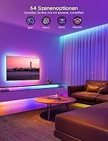 Govee LED Strip RGBIC 20m, Musik Sync, Segmentcontrol,2 Rollen von 10M (Packung mit 3) – Ansicht 4