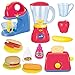 JOYIN Cucina Giocattoli con Frullatore, Tostapane e Accessori da Cucina