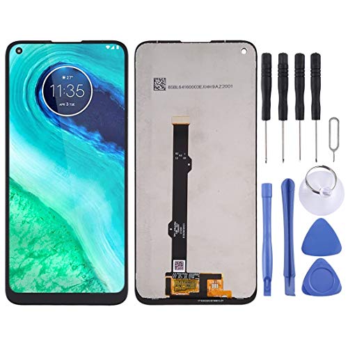 Écran LCD Motorola Moto G8 bloc complet afficheur tactile noir