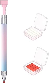 Rhinestone Picker Pen with Wax Refills, Diamond Painting Tool, Rhinestone Pickup Tool for DIY Nail Art and Gem Placement