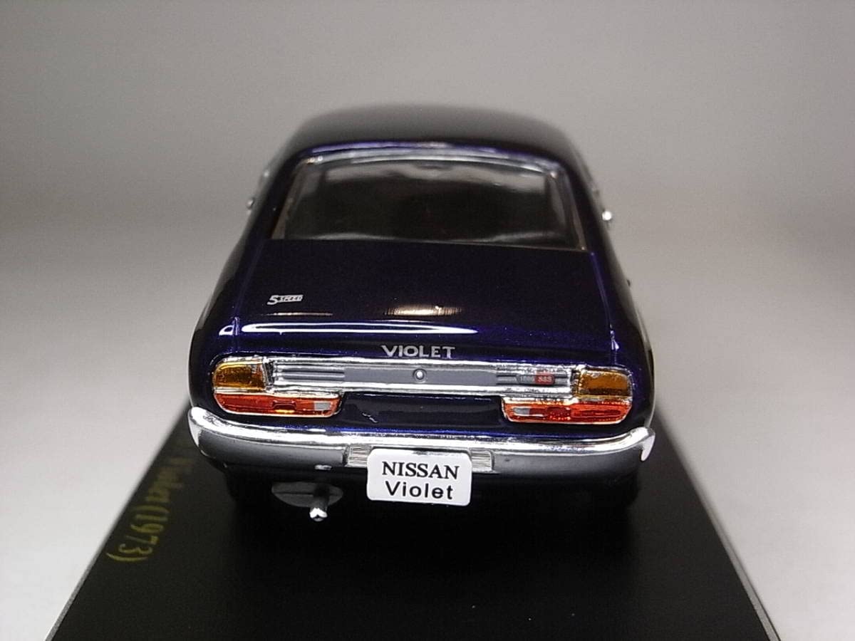 Amazon | ニッサン バイオレット(1973) 1/43 アシェット ダイキャスト