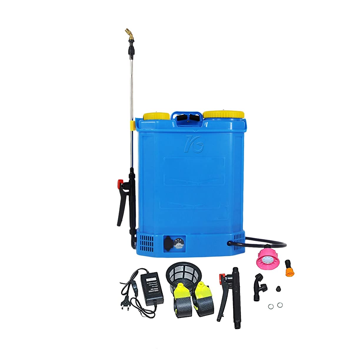 Backpack knapsack 16 Liter Battery Sprayer 12V/8Ah for Agriculture Garden/Sanitizer Mist Spraying (B093D7V1ZP) Amazon Price History, Amazon Price Tracker