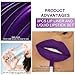 evpct 3Pcs Lavender Dark Violet Purple Matte Lip Liner & Liquid Lipstick Stain Makeup Set for Women, Lip Liner Stain Long Lasting Waterproof Smudge Proof, Cruelty Free Lip Makeup 24 hours originales
