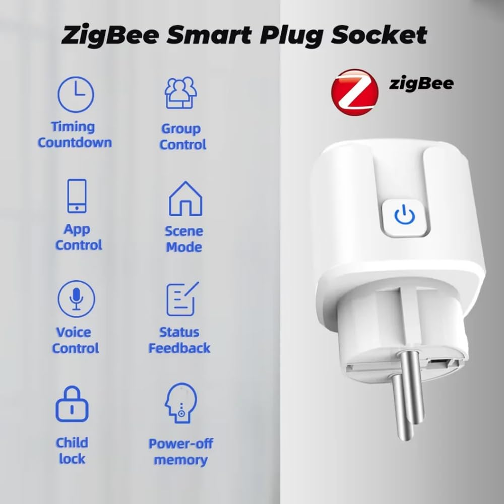 Connecteur Schuko type C avec interrupteur on/off, certifié vde, 250V/16A, plastique PC de qualité, connecteur de contact de protection, robuste et sûr pour les appareils ménagers (4 PACK)